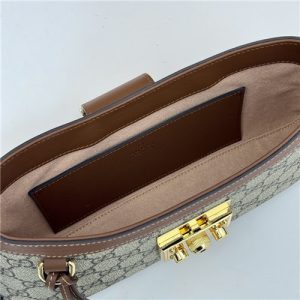 Padlock Small Shoulder Bag 811705 Brown-9.jpg