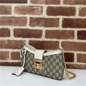 Padlock Small Shoulder Bag 811705 White-2.jpg