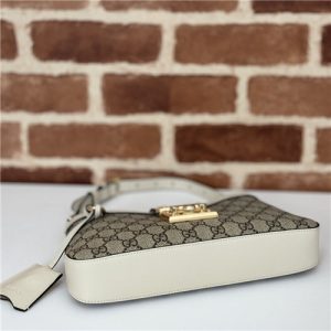 Padlock Small Shoulder Bag 811705 White-4.jpg