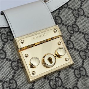 Padlock Small Shoulder Bag 811705 White-6.jpg