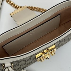 Padlock Small Shoulder Bag 811705 White-9.jpg