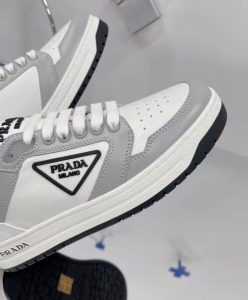 Prada Unisex District Perforated Leather Sneakers-9