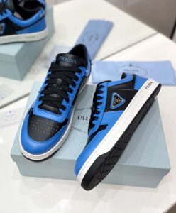 Prada Unisex Downtown Leather Sneakers 2EE364-10