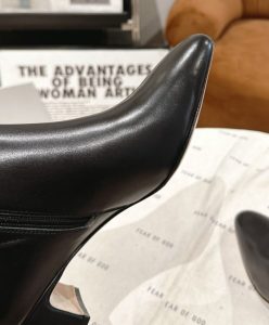 Prada Womens Leather Booties Black-9