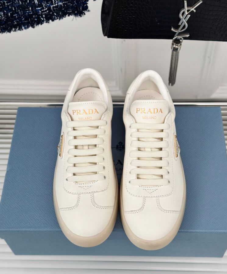 Prada Womens Leather Sneakers 2EE394-2