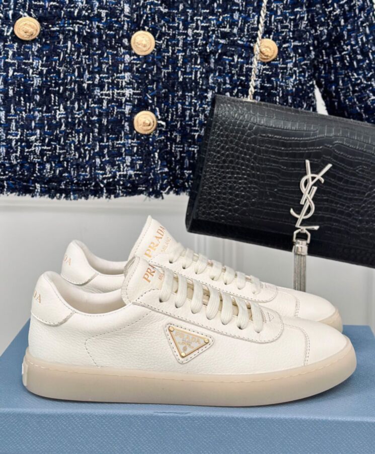Prada Womens Leather Sneakers 2EE394-3