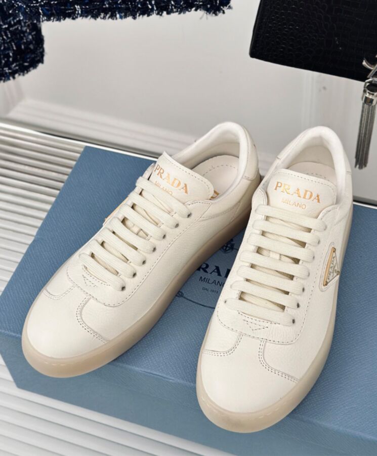 Prada Womens Leather Sneakers 2EE394-4