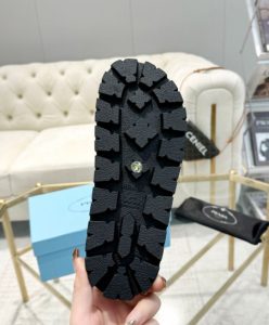 Prada Womens Padded Nappa Leather Sandals 1XX701-9