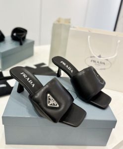 Prada Womens Soft Padded Nappa Sandals 1XX654-3