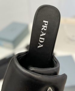 Prada Womens Soft Padded Nappa Sandals 1XX654-9