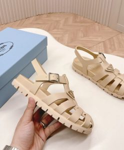 Prada Womens Sporty Fisherman Sandals 1X465N-6