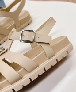 Prada Womens Sporty Fisherman Sandals 1X465N-7