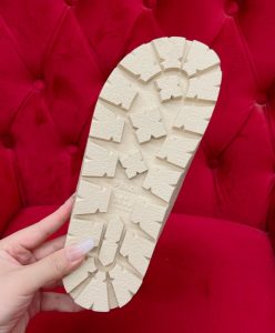 Prada Womens Suede Sabots 1S430N Cream-10