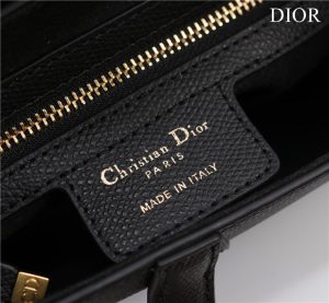 Saddle Bag With Strap M0455 Black Grained Calfskin-9.jpg