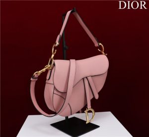 Saddle Bag With Strap M0455 Blush Grained Calfskin-2.jpg