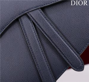 Saddle Bag With Strap M0455 Navy Grained Calfskin-6.jpg