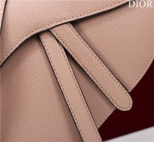 Saddle Bag With Strap M0455 Powder Pink Grained Calfskin-6.jpg