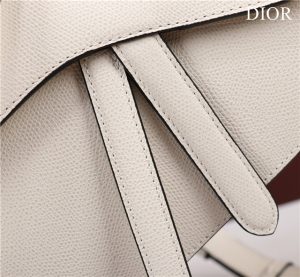 Saddle Bag With Strap M0455 White Grained Calfskin-6.jpg