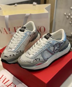 Valentino Unisex Lace And Mesh Lacerunner Sneaker-5