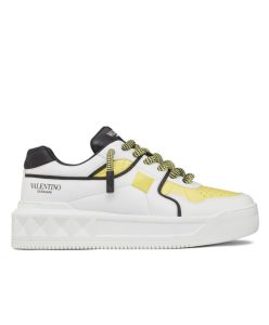 Valentino Unisex One Stud Xl Nappa Leather Low-Top Sneaker-1