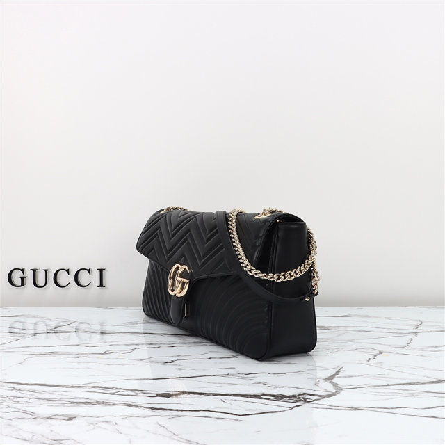 GG Marmont Large Shoulder Bag 788371 Black-2.jpg