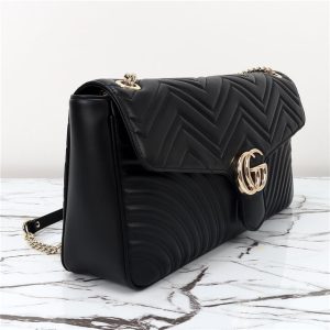 GG Marmont Large Shoulder Bag 788371 Black-3.jpg