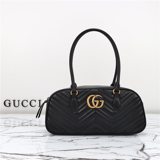 Gucci GG Marmont Medium Top Handle Bag 795218 Black