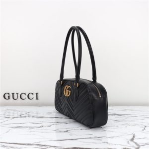GG Marmont Medium Top Handle Bag 795218 Black-2.jpg
