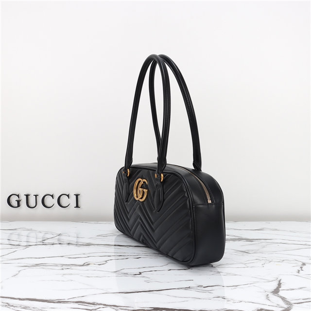 GG Marmont Medium Top Handle Bag 795218 Black-2.jpg