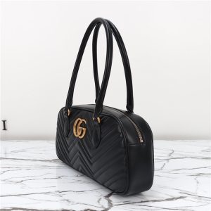 GG Marmont Medium Top Handle Bag 795218 Black-3.jpg