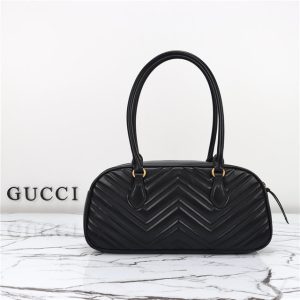 GG Marmont Medium Top Handle Bag 795218 Black-4.jpg