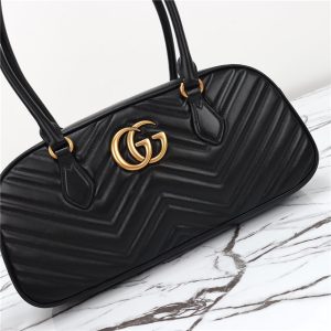 GG Marmont Medium Top Handle Bag 795218 Black-6.jpg