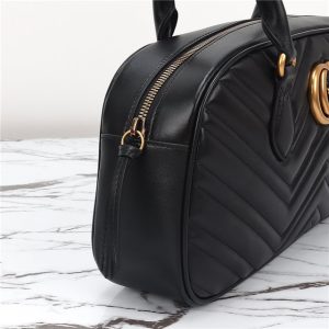 GG Marmont Medium Top Handle Bag 795218 Black-8.jpg