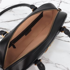 GG Marmont Medium Top Handle Bag 795218 Black-9.jpg