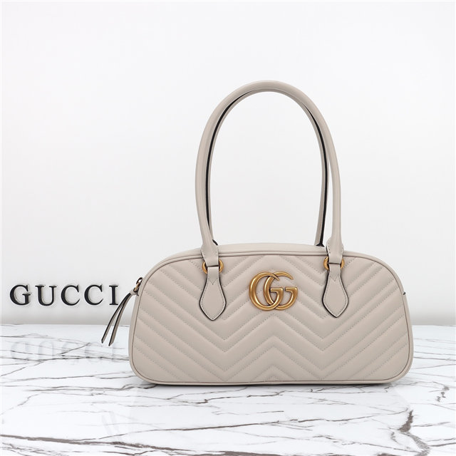 Gucci GG Marmont Medium Top Handle Bag 795218 Light grey