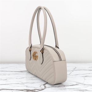 GG Marmont Medium Top Handle Bag 795218 Light grey-3.jpg