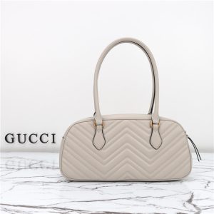 GG Marmont Medium Top Handle Bag 795218 Light grey-4.jpg