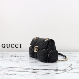 GG Marmont Small Multi-Pocket Bag 795228 Black-2.jpg