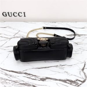 GG Marmont Small Multi-Pocket Bag 795228 Black-5.jpg