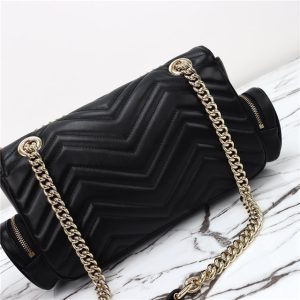 GG Marmont Small Multi-Pocket Bag 795228 Black-7.jpg