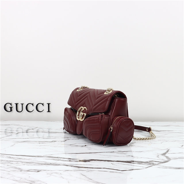 GG Marmont Small Multi-Pocket Bag 795228 Rosso Ancora-2.jpg
