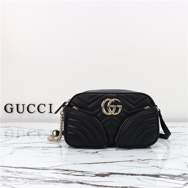 Gucci GG Marmont Small Shoulder Bag 798715 Black