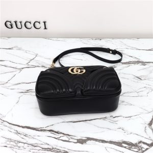 GG Marmont Small Shoulder Bag 798715 Black-5.jpg