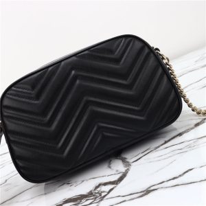 GG Marmont Small Shoulder Bag 798715 Black-8.jpg