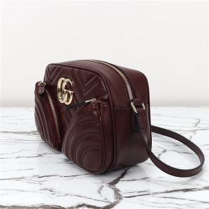 GG Marmont Small Shoulder Bag 798715 Rosso Ancora-3.jpg