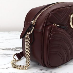 GG Marmont Small Shoulder Bag 798715 Rosso Ancora-7.jpg