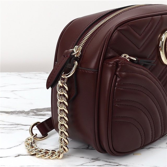 GG Marmont Small Shoulder Bag 798715 Rosso Ancora-7.jpg