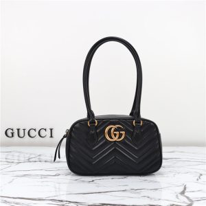 GG Marmont Small Top Handle Bag 795199 Black-1.jpg