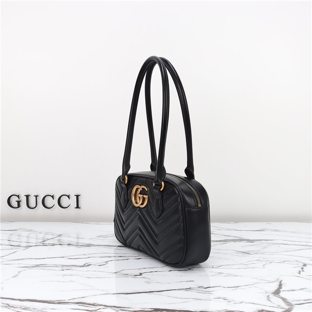 GG Marmont Small Top Handle Bag 795199 Black-2.jpg