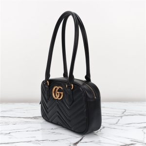 GG Marmont Small Top Handle Bag 795199 Black-8.jpg